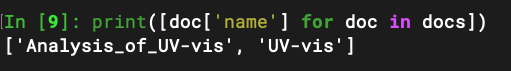 The generated output.